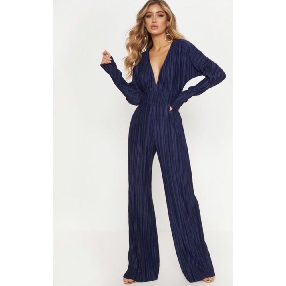 Pleated jumpsuit SOLD